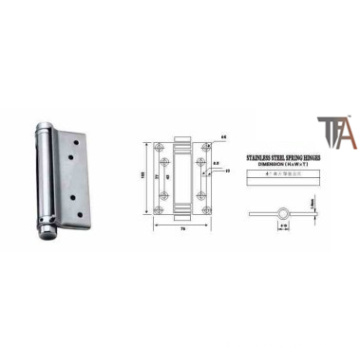 Stainless Steel Spring Hinge (4 inch)